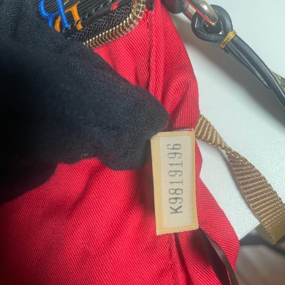 RARE Dooney & Bourke DB75 Multi Color Crossbody - Picture 9 of 15